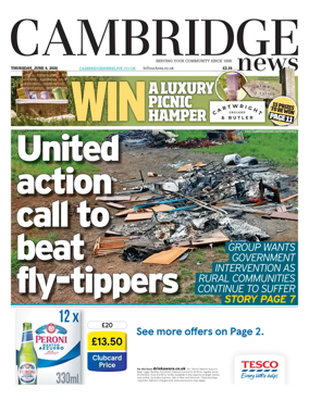 Cover of Cambridge News