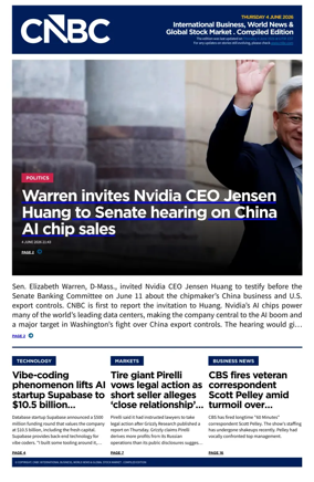 Cover of CNBC