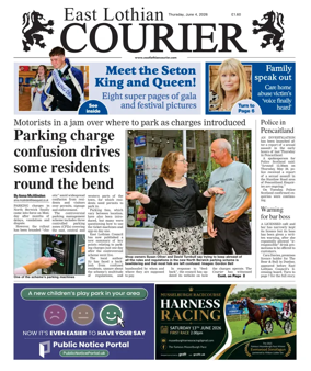 Cover of East Lothian Courier