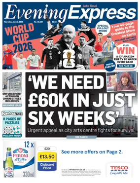 Cover of Evening Express