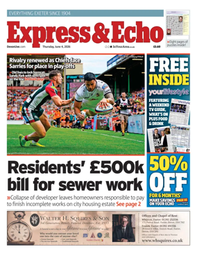 Cover of Express & Echo (City & East Devon Edition)