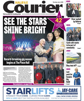 Cover of Halifax Courier