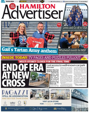 Cover of Hamilton Advertiser
