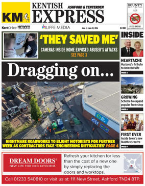 Cover of Kentish Express Ashford & District