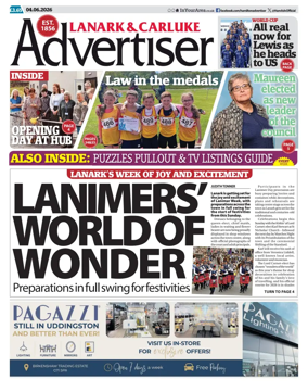 Cover of Lanark & Carluke Advertiser
