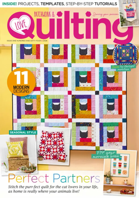 Cover of Love Patchwork and Quilting