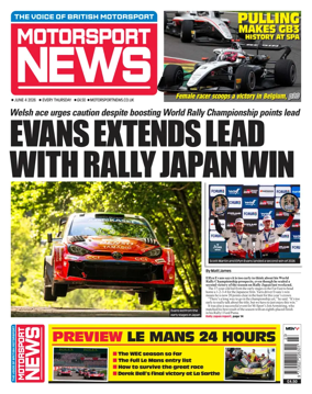 Cover of Motorsport News