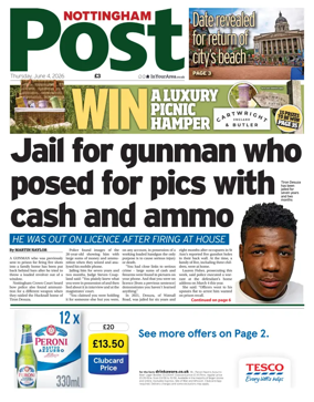 Cover of Nottingham Post