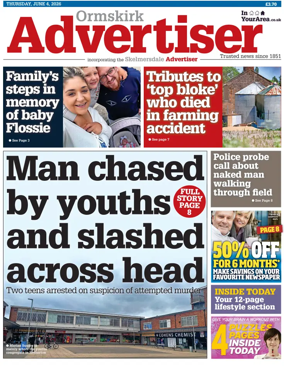 Cover of Ormskirk Advertiser