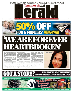 Cover of Tamworth Herald