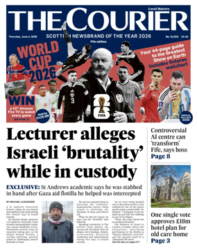 Cover of The Courier & Advertiser (Fife Edition)