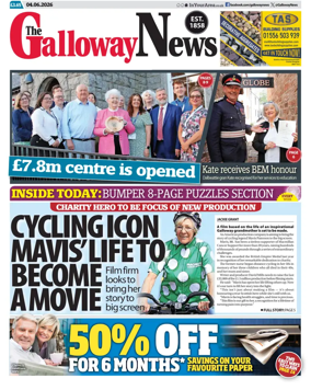 Cover of The Galloway News
