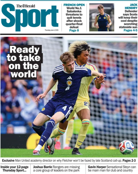 Cover of Herald Sport