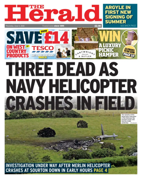 Cover of The Plymouth Herald