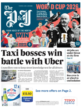 Cover of The Press and Journal (Aberdeen and Aberdeenshire)