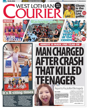 Cover of West Lothian Courier