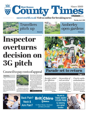 Cover of West Sussex County Times