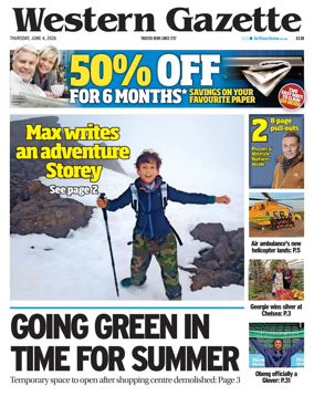 Cover of Western Gazette