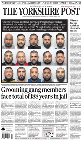 Cover of Yorkshire Post