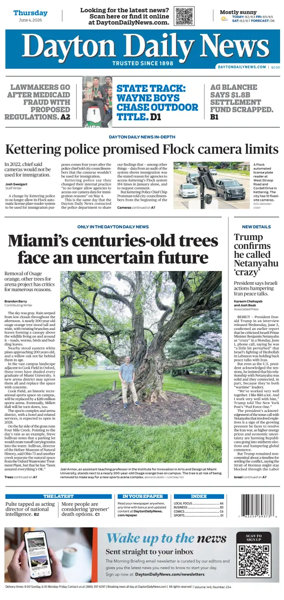 Cover of Dayton Daily News