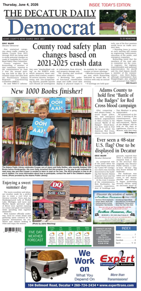 Cover of The Decatur Daily Democrat