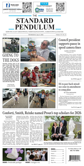 Cover of East Greenwich Pendulum