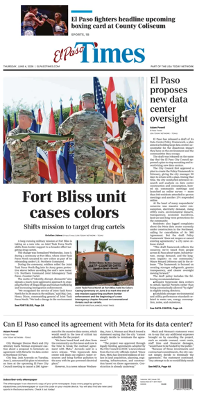Cover of El Paso Times