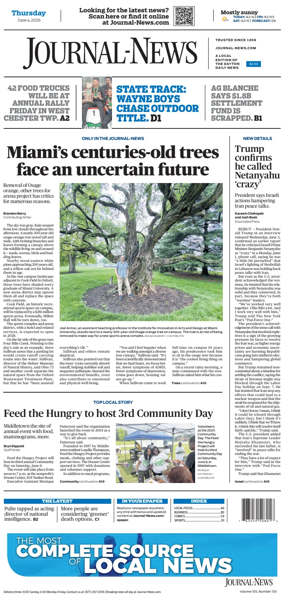 Cover of Hamilton Journal News