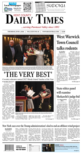 Cover of Kent County Daily Times