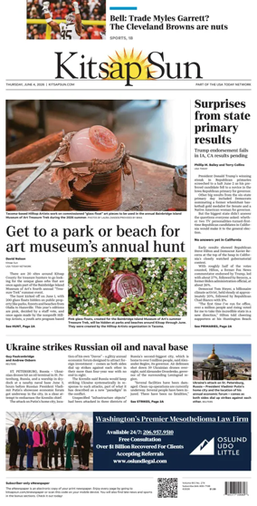 Cover of Kitsap Sun