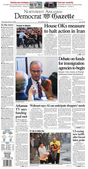 Cover of Northwest Arkansas Democrat-Gazette