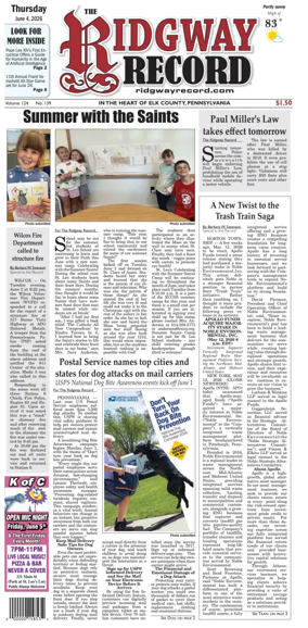 Cover of Ridgway Record