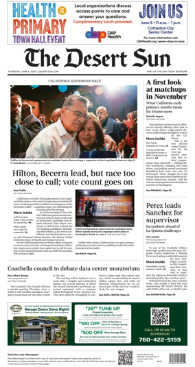 Cover of The Desert Sun