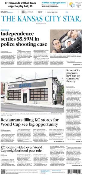 Cover of The Kansas City Star