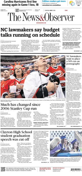 Cover of The News & Observer