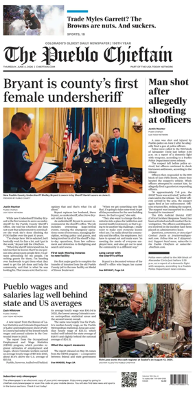 Cover of The Pueblo Chieftain