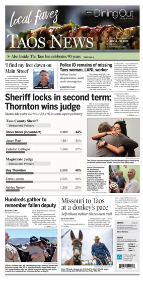 Cover of The Taos News