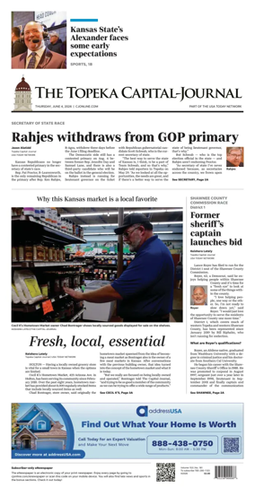 Cover of The Topeka Capital-Journal