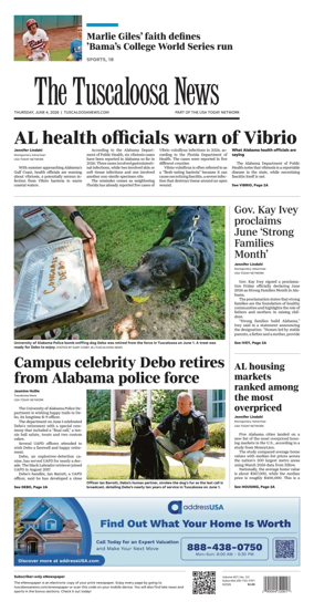 Cover of The Tuscaloosa News