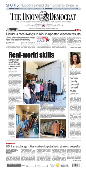Cover of The Union Democrat