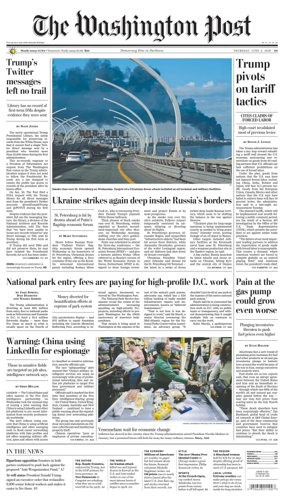 Cover of The Washington Post
