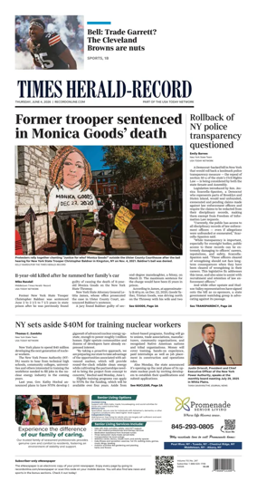 Cover of Times Herald-Record