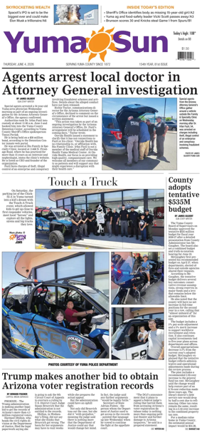 Cover of Yuma Sun