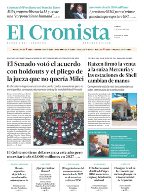 Cover of El Cronista