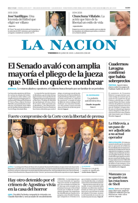 Cover of La Nacion
