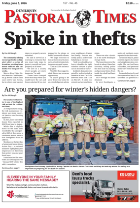 Cover of Deniliquin Pastoral Times