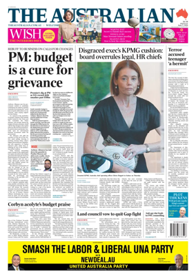 Cover of The Australian