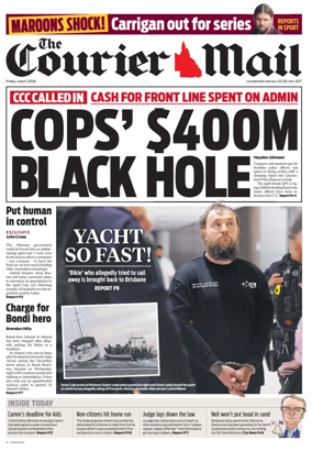 Cover of The Courier-Mail