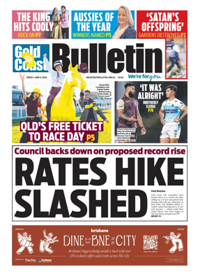Cover of The Gold Coast Bulletin