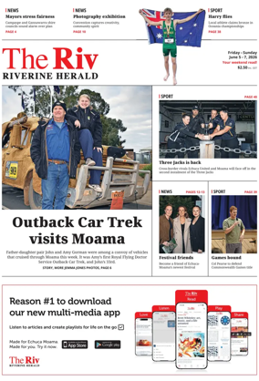 Cover of The Riverine Herald